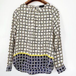 The Limited Geometric Print Blouse Size XS